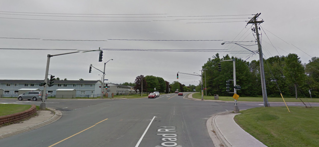 This is near the Oromocto, NB hospital, just outside of Fredericton. We so rarely went there to rent games, so we must have been there for some other reason... road trip? ER visit? Whatever it was, I can't recall.